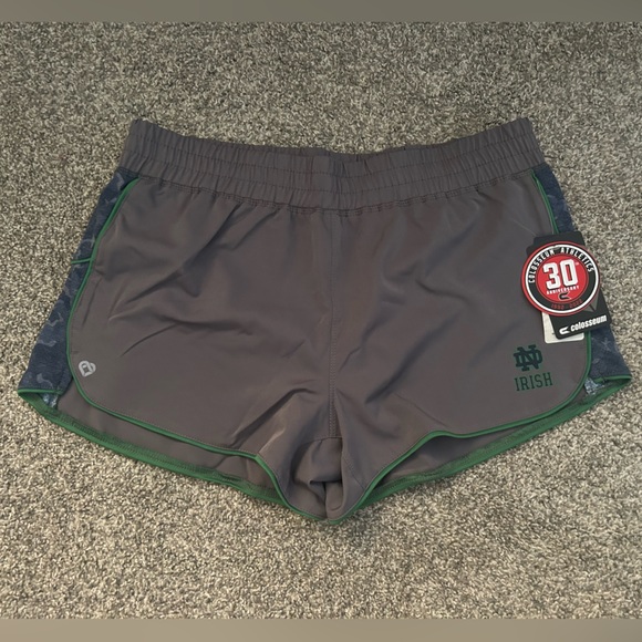 NWT Large COLOSSEUM Notre Dame Atheltic Shorts - Picture 1 of 5